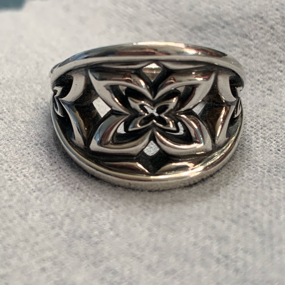 Ann King sterling silver ring